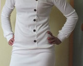 Balta tunika- suknėlė