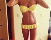 Geltonas bikini