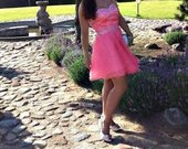 Nuostabi rožinė suknelė