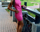 Rožinė Mohito suknelė