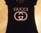 Gucci moteriski marskineliai juodi