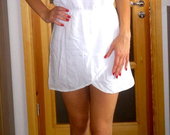 Bershka balta suknelė