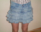 Naujas "Lindex" džinsinis sijonas
