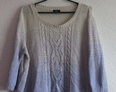 ombre megztinis