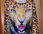 3D džemperis su leopardu M/L