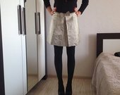 Stilingas sijonas su kaspinėliu