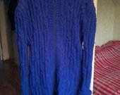 Ilgas megztinis su užtrauktuku 