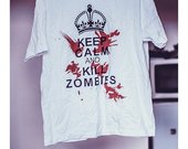 Orginalus marškinėliai Keep calm 