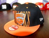 Fullcap, Snapback, New York Knicks Black Orange