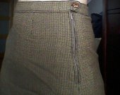 rudas languotas ilgas sijonas