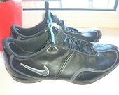  Originalus juodi odiniai sportiniai batai Nike