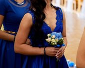 Proginė mėlyna suknelė