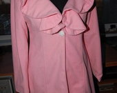 Rožinis pavasarinis paltukas #Long Fashion