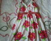 Gėlėta vasarinė suknelė