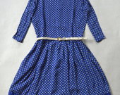 Stilinga mėlyna suknelė 