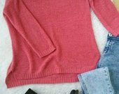 Stilingas rozinis megztinis Vero moda