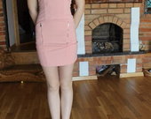 Rožinė Bershka suknelė