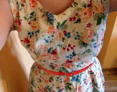 Gėlėta vasariška suknelė #E-vie
