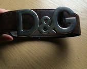 D&G odinis rudas diržas 