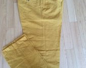 Išskirtinės, vyriškos,geltonos Romano Botta kelnės