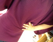 Violetinis megztinis - tunika