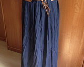 Tamsiai melynas ilgas sijonas 8eur