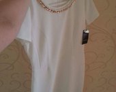 Reserved balta , puošni suknelė L/XL
