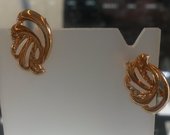 Labai gražūs auksiniai auskarai