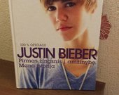 Justin Bieber knyga "Pirmas žingsnis į amžinybę". 