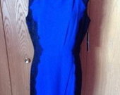 mėlyna suknelė iš Chetta B