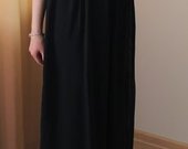 juoda ilga suknele