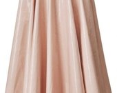 Naujas H&M vinilo rožinis midi sijonas