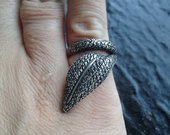 Išskirtinis sidabrinis žiedas