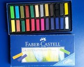 "Faber - Castell" firmos pastelės kreidelės.