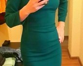 žalia zara suknelė