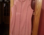 Rožiniai kreminės spalvos suknelė