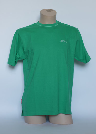 Žali medvilniniai marškinėliai L dydis