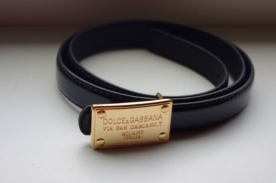 Dolce&Gabbana juodas dirzas