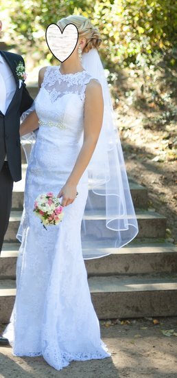 neriniuota vestuvinė suknelė