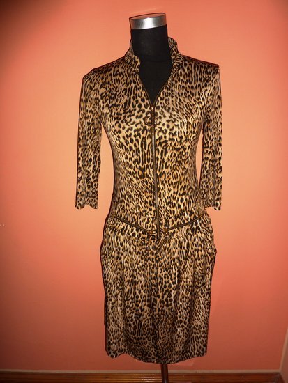 Leopardinė suknelė :)