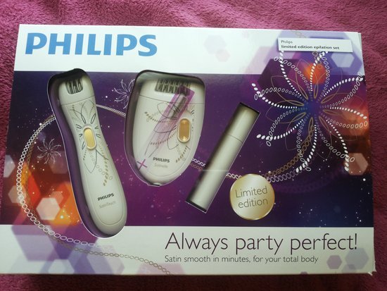 Philips epiliatorių rinkinys