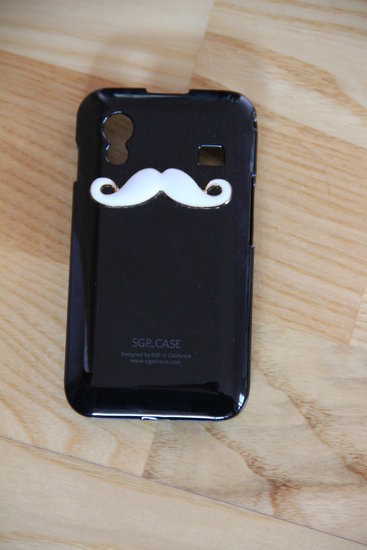 Samsung Galaxy Ace moustache deklas