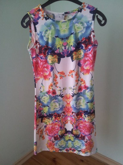 Nauja gėlėta vasarinė H&M suknelė