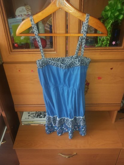 Mėlyna suknutė/tunika