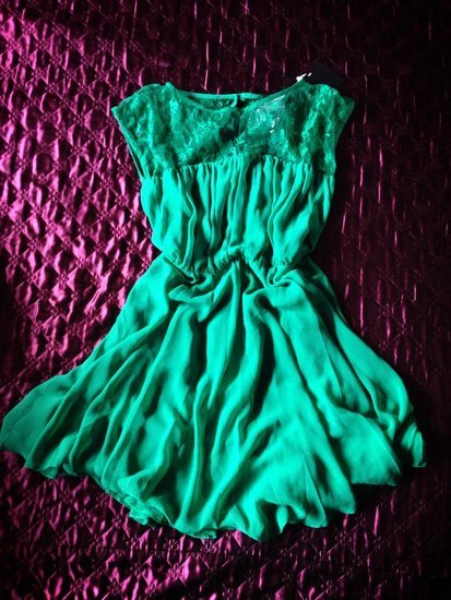Nauja žalia suknelė ASOS