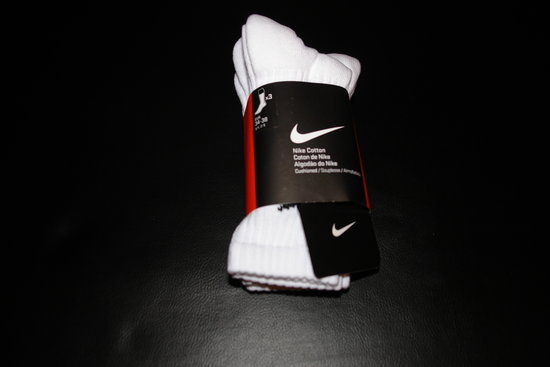 Nike baltos kojinės