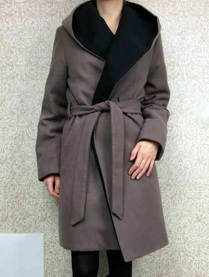 Šiltas Kim Kardashian stiliaus paltas!