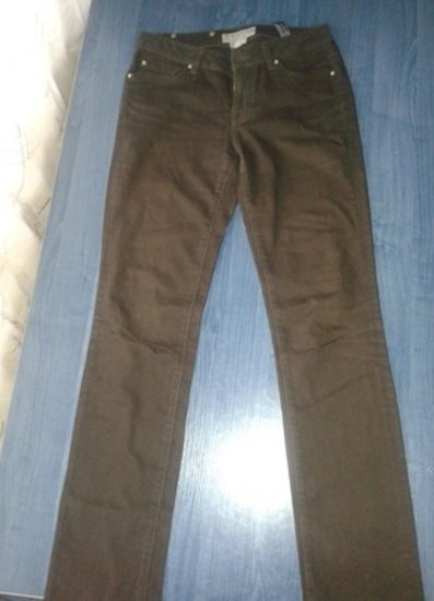 Zara tamsiai rudi džinsai