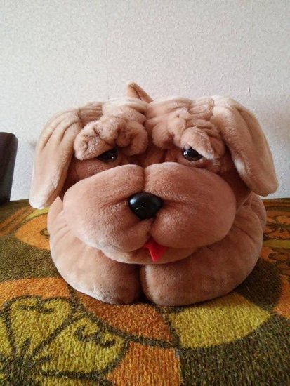 Didelis žaislinis šuo