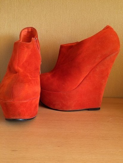 Oranziniai platforminiai batai